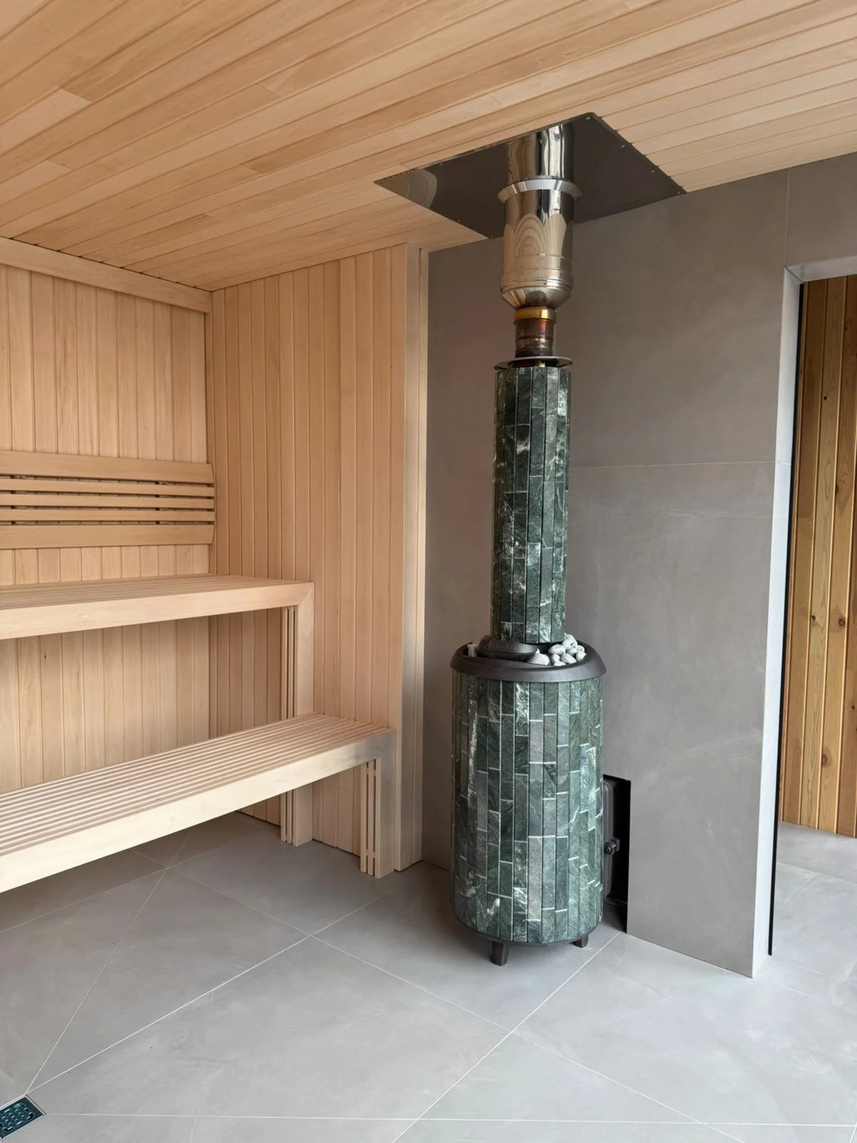 Минималистичная сауна