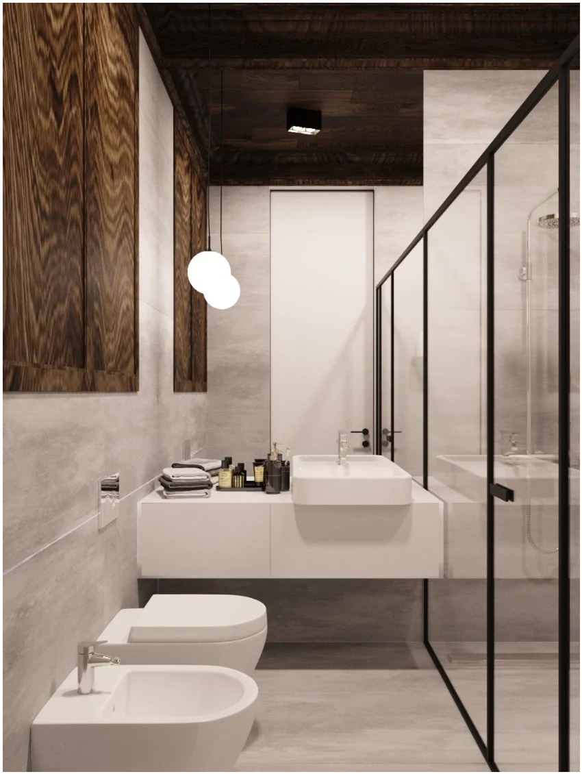 Дизайн — раковина и биде